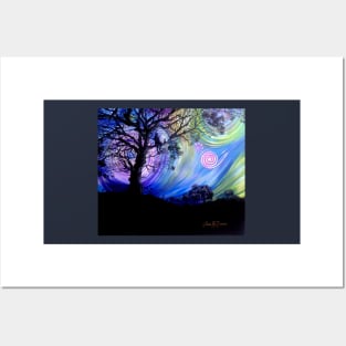 Aurora Borealis Dreaming Posters and Art